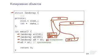 Программирование на языке C++ - 120 урок. Конструктор копирования и оператор присваивания