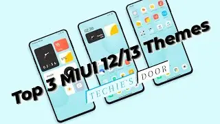 Top 3 MIUI 12/13 Exclusive Visually Gorgeous Hot Themes | New THEMES | Miraculous Design MIUI Theme🔥