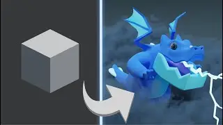 ELECTRO DRAGON in 3D - Timelapse (Clash Royale)
