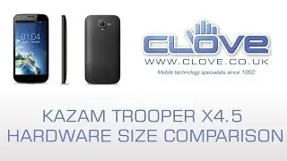 KAZAM Trooper X4.5 Hardware Size Comparison
