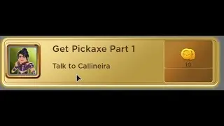 [ROBLOX EVENT 2020] HOW TO GET PICKAXE [PART 1]