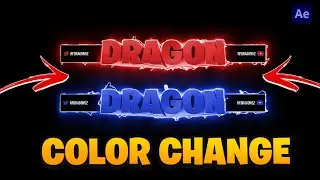 Adobe AE Tutorial: How To Loop Changing Colors On Any Overlay! Simple Hue/Saturation Effect!