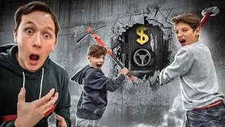 SUBSCRIBERS are trying to find MONEY in CONCRETE! Challenge