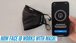 iphone 12 iOS 15.4.1 Face ID With a Mask!