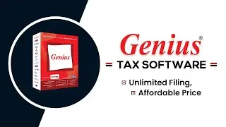 Genius Tax Software: Unlimited Filing, Affordable Price