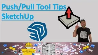 SketchUp Push Pull Tool Explained | 9 Pro Tips for Precision Modeling!