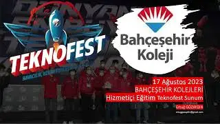 BK Robotik Öğretmenlerimize Hizmetiçi TEKNOFEST Eğitimi