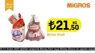 Yılbaşında İstediğiniz Lezzetler Migros'ta | Hindi