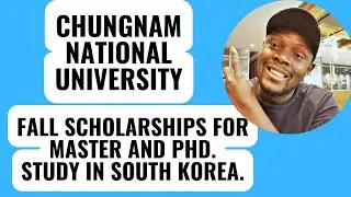 SOUTH KOREA CHUNGNAM NATIONAL UNIVERSITY SCHOLARSHIP