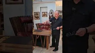 Идеальный кабинет с этническими и охотничьими мотивами