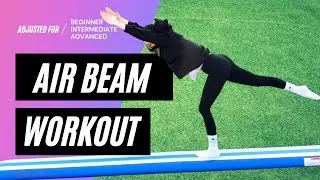 Gymnastics Air Beam Workout