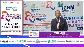 Exclusive Interview of Anjan Bose |MedTech Policy Mahotsav 2023