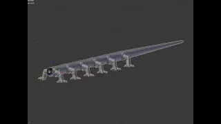 Behir Monster Modeling Tutorial for Blender 3D Pt.1 - Torso and Tail