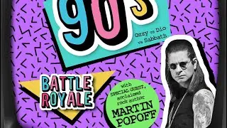 90s Album Battle Royale with Martin Popoff (Ozzy vs Dio vs Black Sabbath)