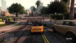 GTA V - Driving Gameplay (Car, Plane, Bike and submarine)
