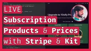 Subscription Products & Prices, with Stripe & SvelteKit 🤑 2024 SaaS app Part 5 🔴 LIVE Coding & Chill