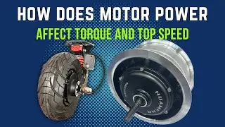 How does Motor Power Affect Rpm Speed and Torque For E-Bikes