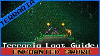 TERRARIA LOOT: The FAST and Easy Way to Collect the Enchanted Sword - Terraria 1.4.4.9 in 2023!