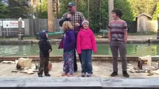 Jack Pine Lumberjack Show - Mackinaw City, Michigan - Audience Participation
