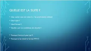 23 - Quelle est la suite ? (sondage)