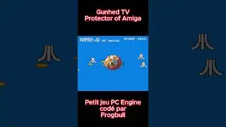 Gunhed TV : Protector of The Amiga  #PCEngine #amiga #Atari