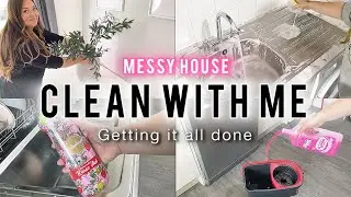 GETTING IT ALL DONE • CLEAN • DECLUTTER • LAUNDRY • HOME RESET | ☑️ part 1 #cleanwithme2024