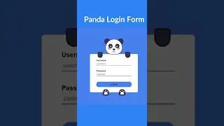 HTML & CSS Form Design | HTML & CSS Tutorial 