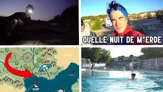 Je Passe une des PIRES NUITS de ma VIE - (VLOG dans les Calanques)