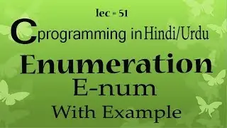 enumeration in c and e num in c  programming tutorials