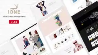 iOne - Minimal Responsive WooCommerce Theme | Themeforest Website Templates and Themes