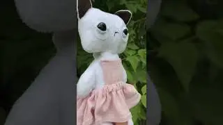 на злобу дня: красивая и недовольная #dollmaker #kitten #catdoll #shorts #sewing #handmade #creative