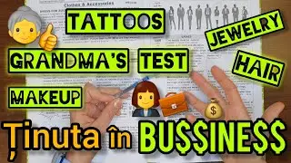 Lecţia # 321 📗 – Clothes & Accessories in Business 👩‍💼💼 – ţinuta în afaceri 🌎💰 - part 1
