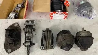 How To Replace ALL 5 Engine Mounts Euro 3 D5/T5  - DIY Volvo V70 S60 XC90 S80 P2 Vacuum Front Rear