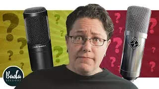Audio Technica AT2020 vs Lazarus LZ22M -  Batalla de MICRÓFONOS baratos.