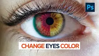 How to Change Eyes Color In Photoshop Cc 2023 - Photo editing