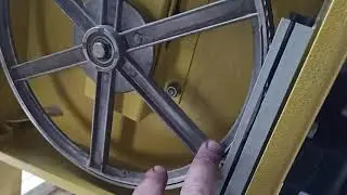 Ремонт ленточной пилы,,Корвет 32,, и испытание.