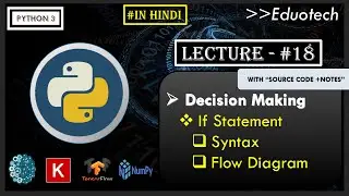 Python Tutorial | if statement in python  | Eduotech | #19