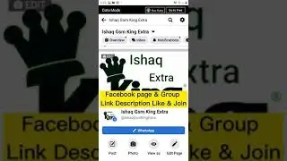 Facebook Page and Group Like and Join @ishaqgsmking2640