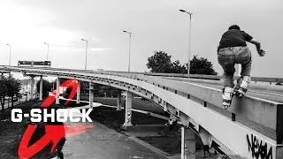 VIDEO G shock Casio inlineskating Belgrade Nino Hammers rollerblading miroslavlukicdesign.com