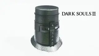 Xcoser Solaire Helmet Dark Souls Blender 2.8 Timelapse