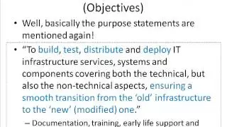 1 Release and Deployment Management Objectives