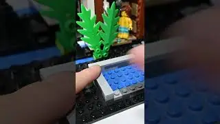 How to build a pool out of Lego #lego #legomoc #legotutorials #building #tutorial