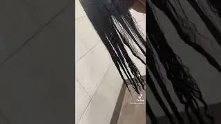 HEAT DAMAGE😱 Natural hair after flat iron! 