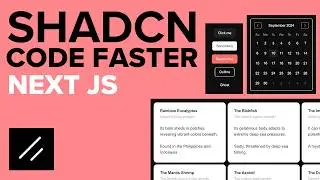 Shadcn UI Tutorial using Next JS - Build Projects Faster without Coding