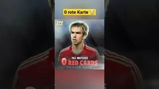 Spieler mit NULL roten Karten 🤯👏 #shorts #viral #shortvideo