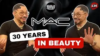 a 30 year career in beauty with MAC makeup icon, romero jennings