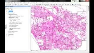 LATTC ARchitecture Winter 2014  GIS Mapping LA