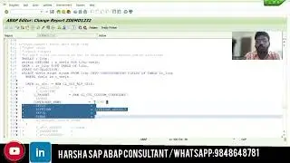 instance and creating object in single instance || abap training