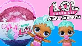 L.O.L. Pink Pearl Surprise | Fizz Shell and Swimming Dolls - Toy Video