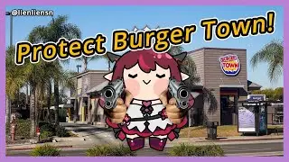 IRyS Defends Burger Town
